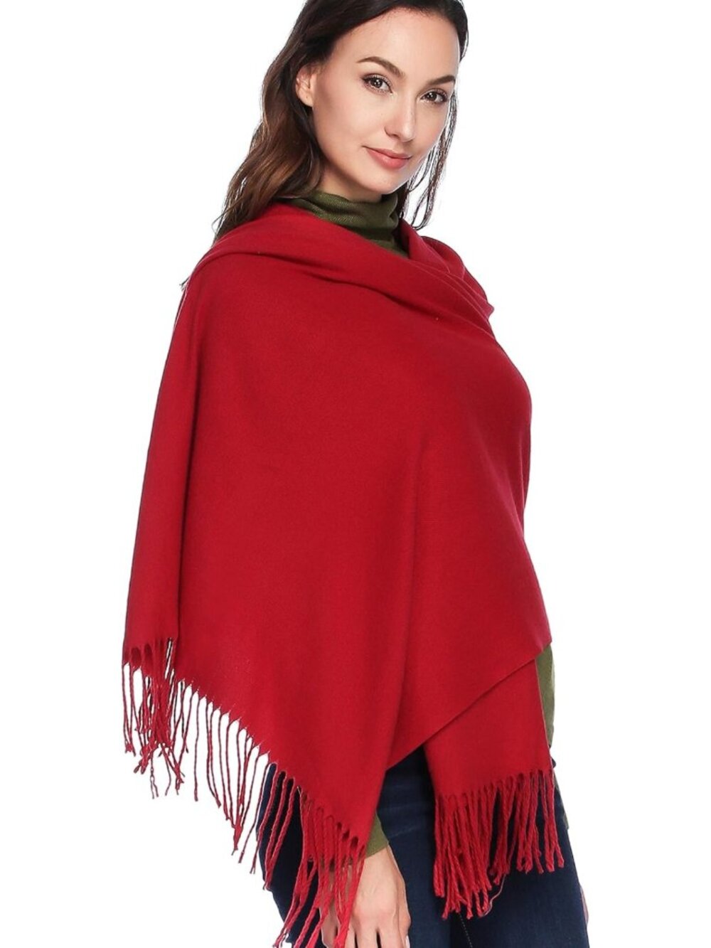 Extra Large Pashmina Shawl Wrap - Cozy Winter Scarf for Evening Dresses
